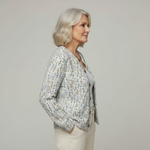 Bethany™ Spring Art Cardigan