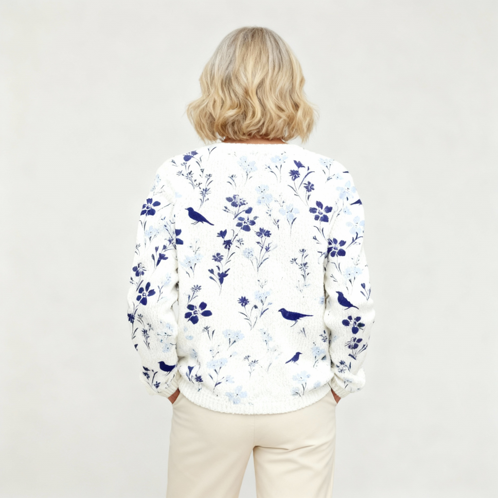 Crystal™ Vintage Flowers Cardigan