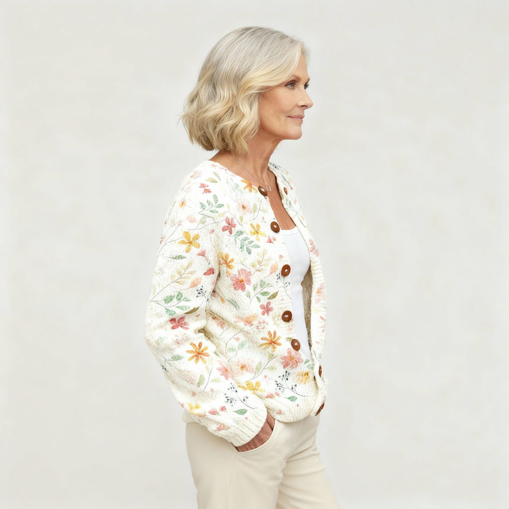 Erica™ Flowers Print Cardigan