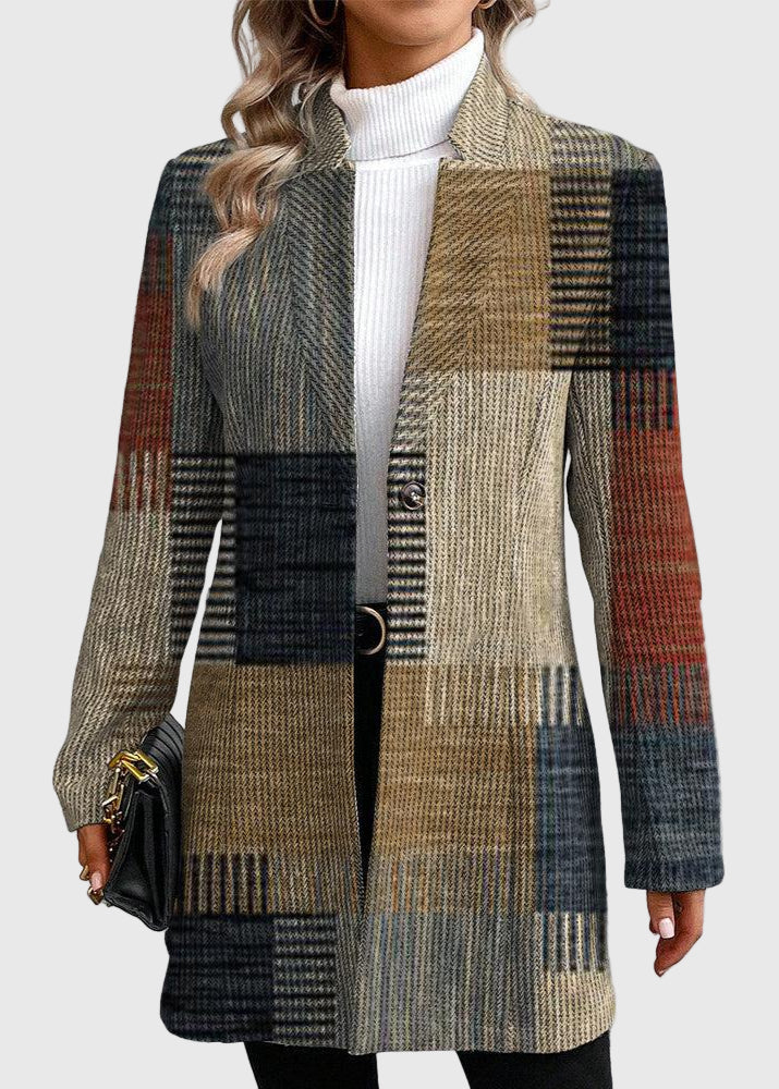 Jill | Elegant Patterned Blazer