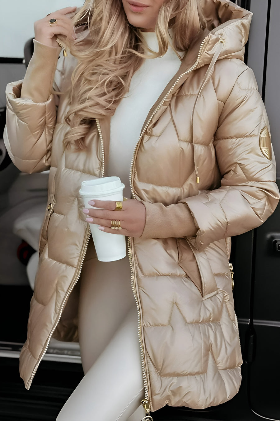Madison™ Long Quilted Jacket — Timeless Style, Cozy Warmth