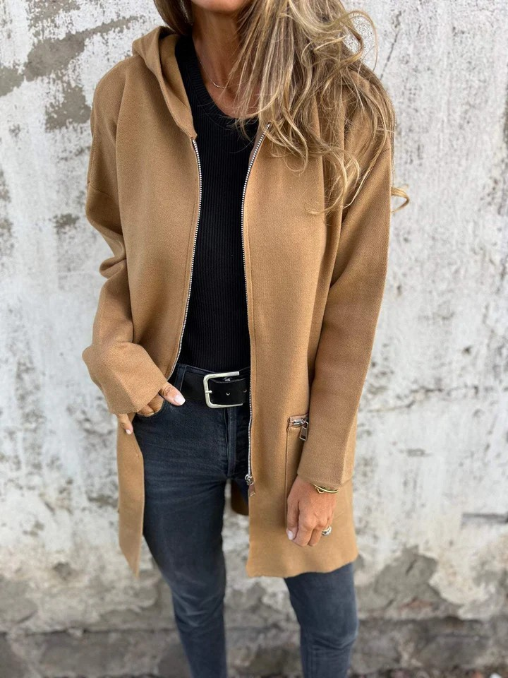 VICTORIA - Casual long cardigan