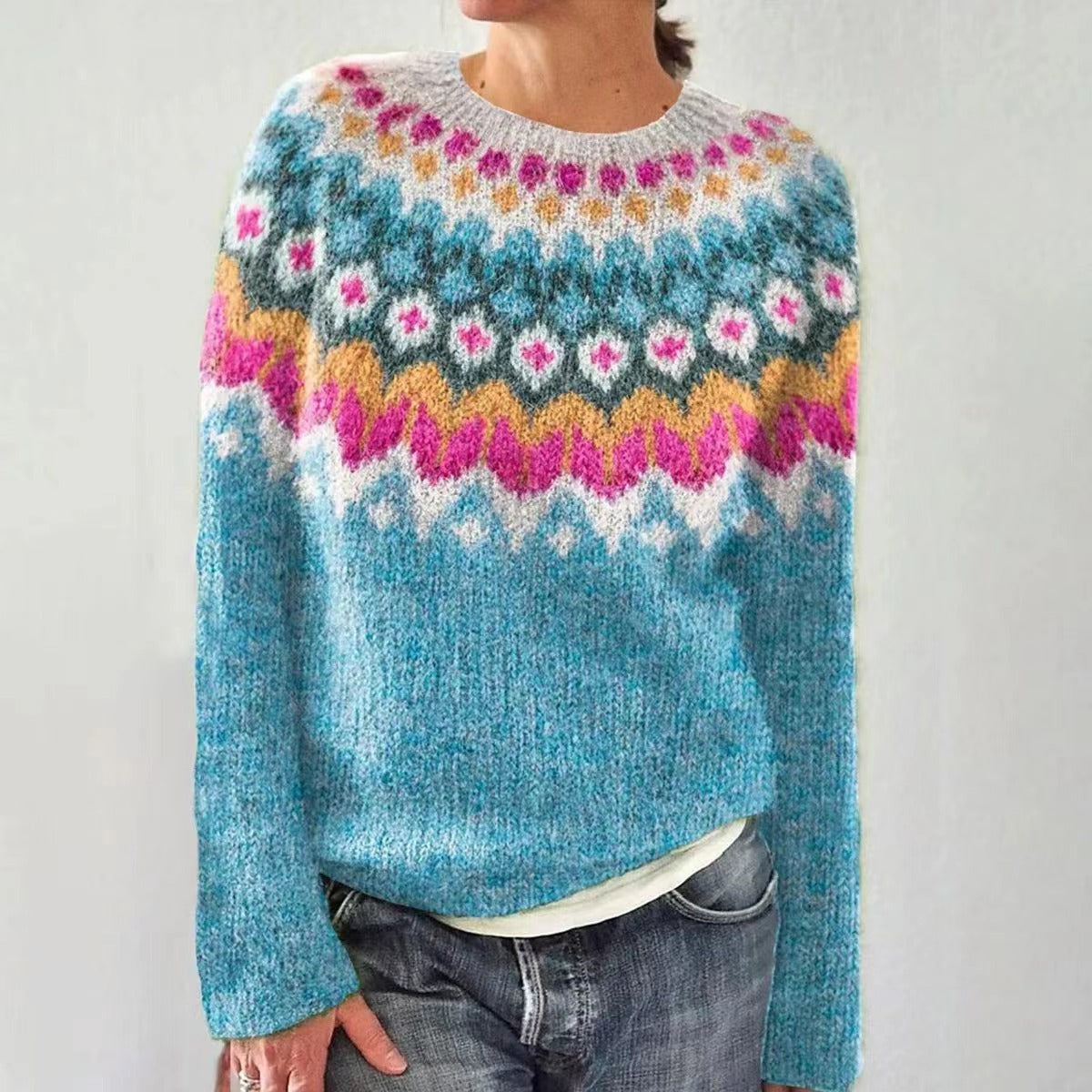 Cleo | Luxurious Knit Sweater for Cozy Sophistication