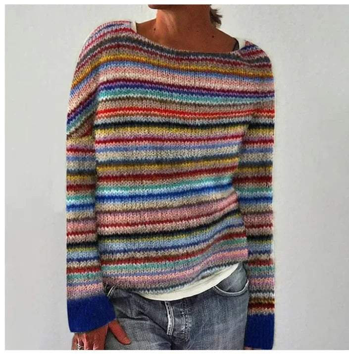 Talyssia | Printed Chic Sweater